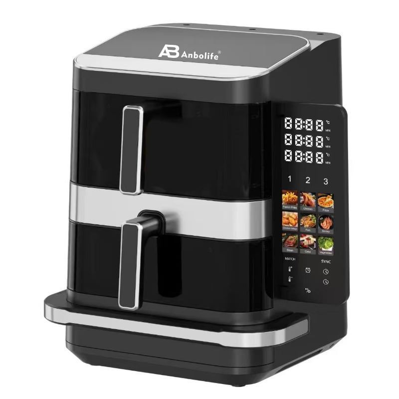 7.5 L Dual Basket with Steam Function